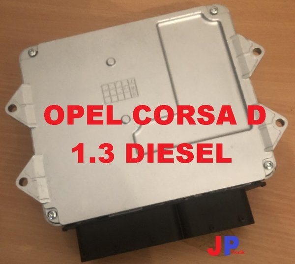 Opel Vauxhall Corsa D 1.3 Motorsteuergerät ECU 55195814 CP DPF Z13DTJ MJD6O3.S4
